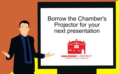 Need a Projector – borrow the Chamber’s